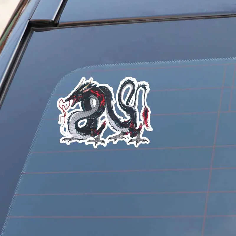 

Aliauto Personalized Animal Ferocious Dragon Car Sticker Reflective Sunscreen Waterproof Decal Accessories PVC,16cm*12cm