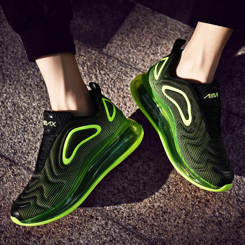 

Men's Sneakers Max Air Running Shoes Fashion Soft Bottom Increased Outdoor Sports Lace Up Shoes Breathable Zapatillas Hombre