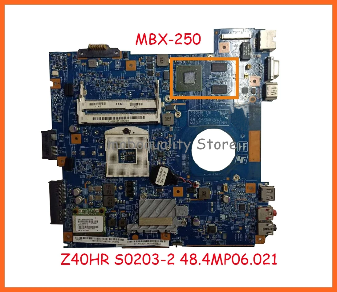 Оригинальная материнская плата для ноутбука SONY Z40HR 48 4mp06. 021 протестирована хорошо