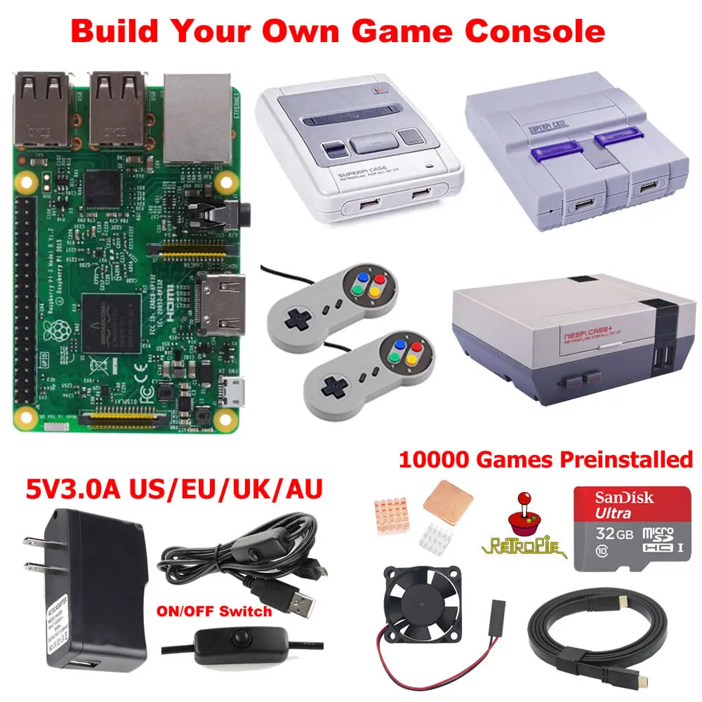 Набор для игр в стиле Raspberry Pi 3 Model B|Демонстрационные стенды| |
