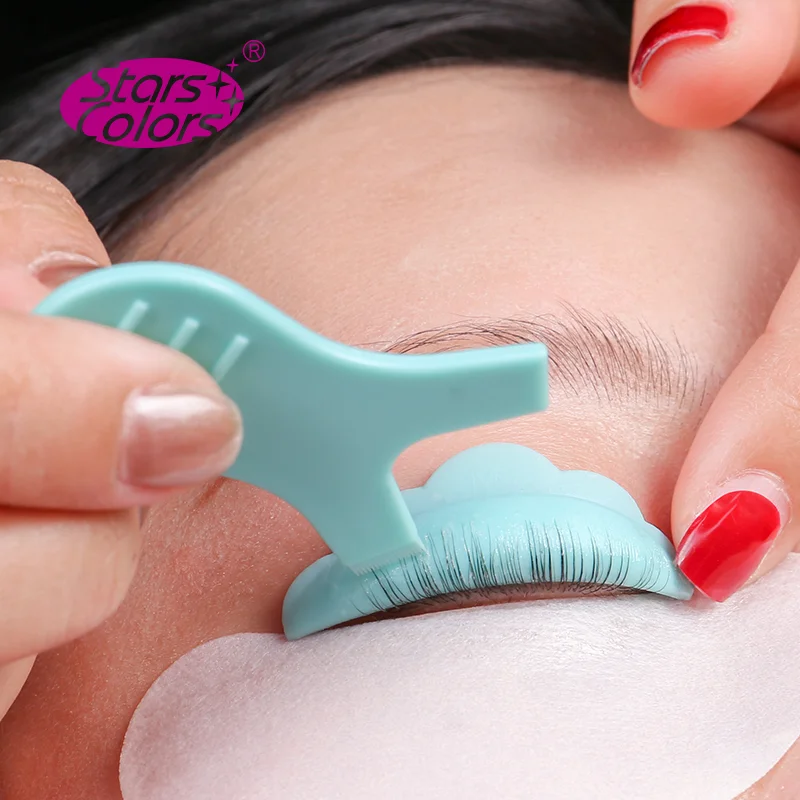 10 шт. многоразовые пластиковые мягкие кисти для завивки ресниц|Аппликатор теней