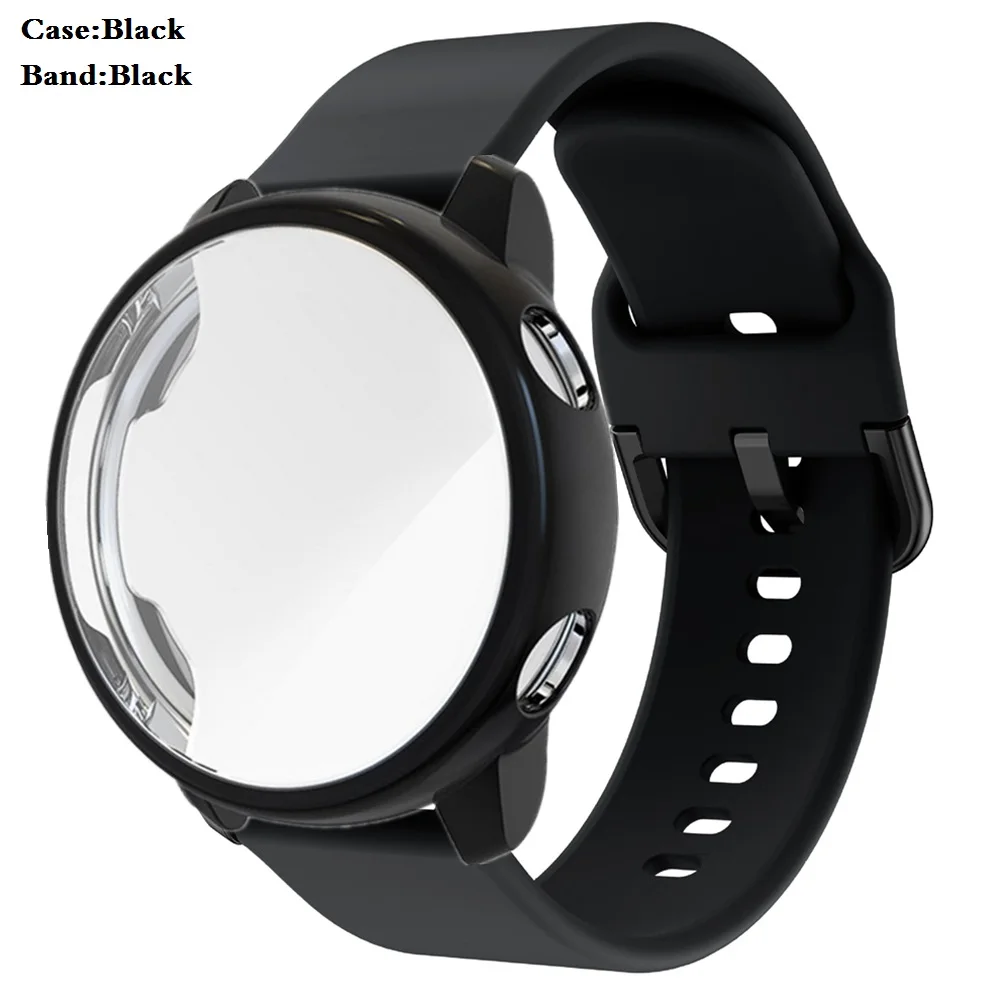 Ремешок и чехол для Huawei watch gt 3 2 42 мм 46 силиконовый с полным покрытием смарт-часов