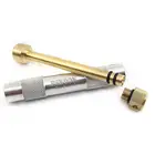 Латунный пожарный поршневой комплект, уличные инструменты для экстренных случаев, огнемет, стартовая трубка, компресфонарь для кемпинга и пикника