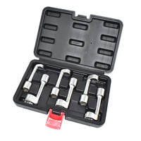 12 drive l type open ended ring wrench socket set special wrench for nuts and bolts 121416171819mm