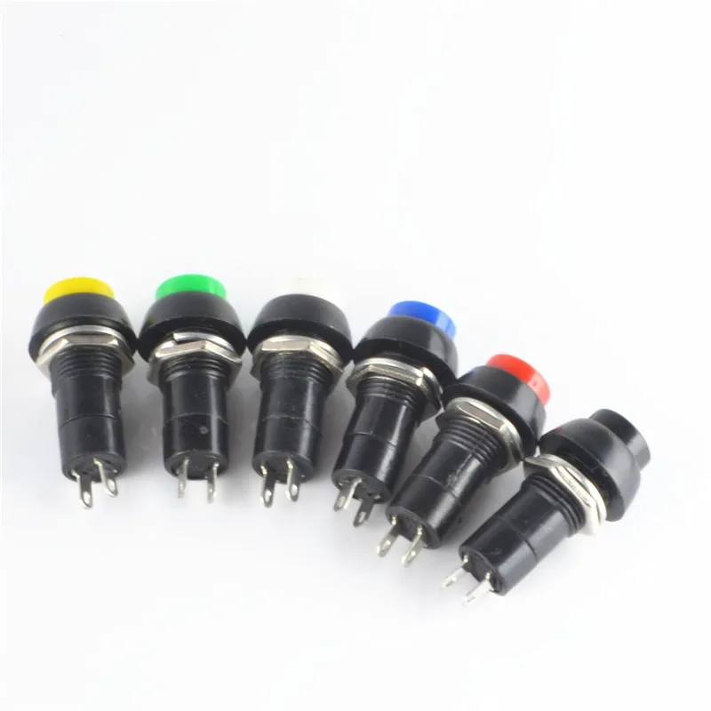 1PSC ПБ 11A Самостоятельная Блокировка сброс 3A 250V 2 pin перемещение кнопочный