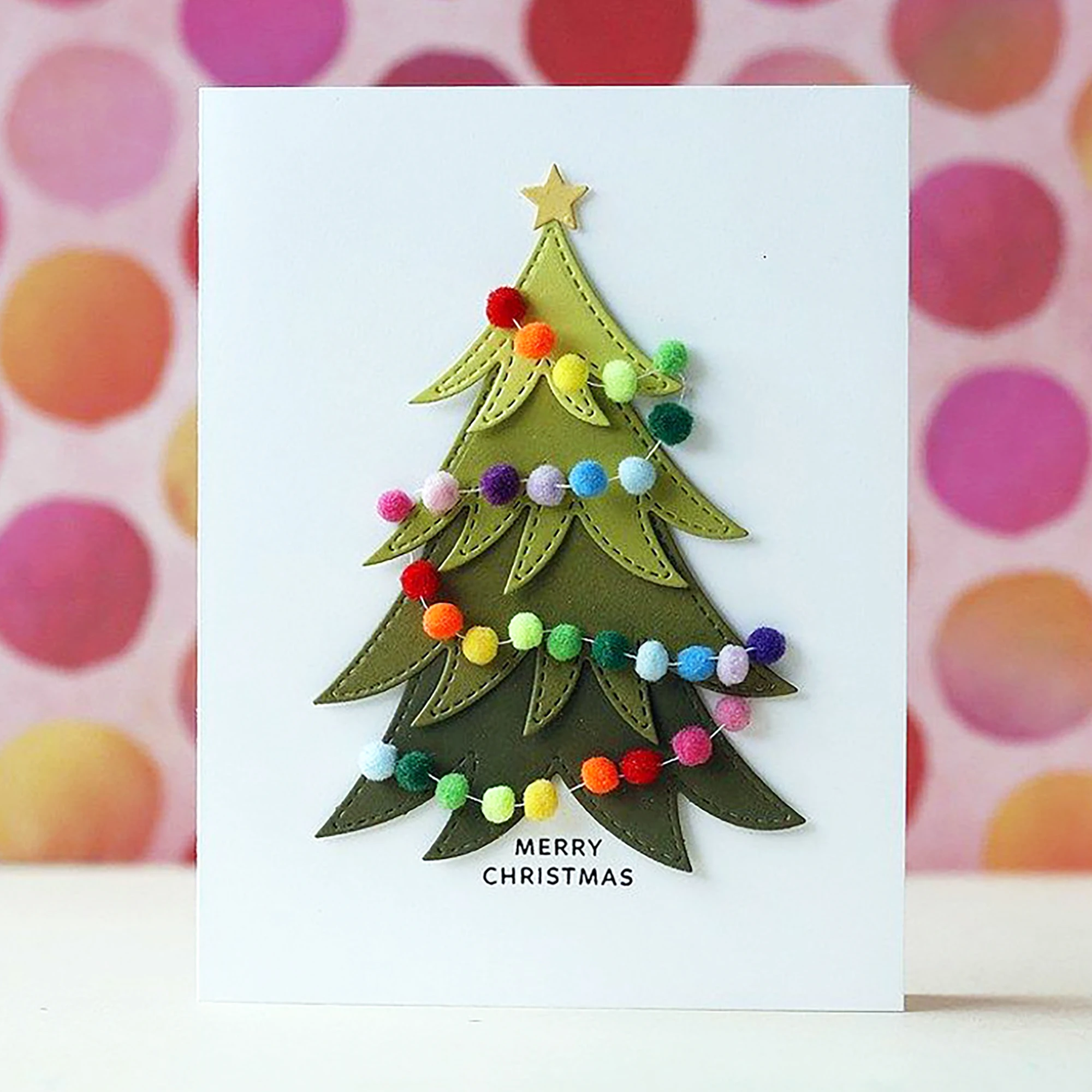 Новые металлические Вырубные штампы в виде рождественской елки вырубные