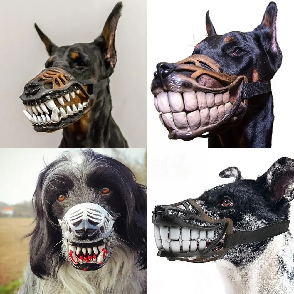 

Маска для лица с большими зубами и дышащей корзиной, 3 модели