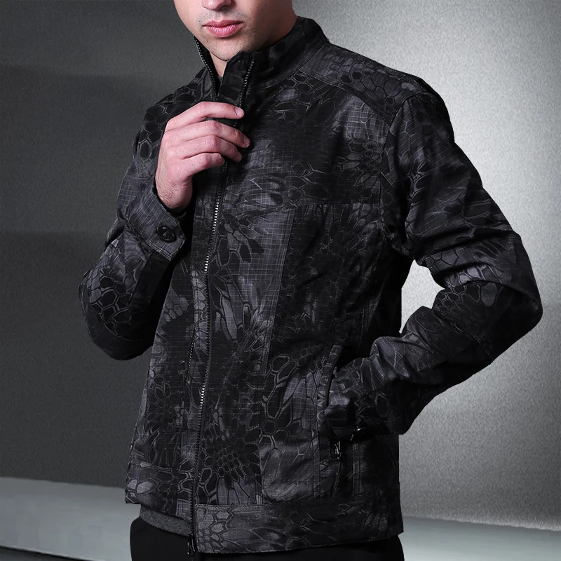 Новинка 2019 уличная Осенняя Военная камуфляжная куртка Мужская армейская пилота