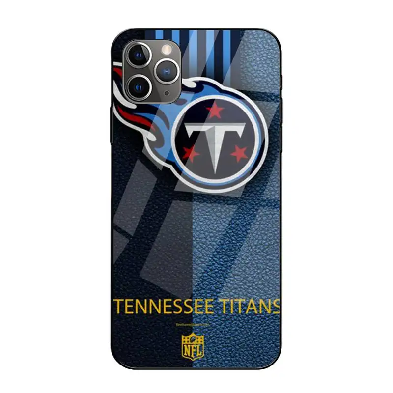 

Tennessee Titans Phone Case Tempered Glass For Iphone6plus 6S 7 7plus 8 X XS XSmax XR 11 12 Pro Max 12mini