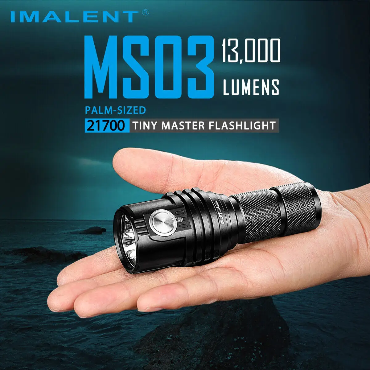 IMALENT MS03W тактический фонарик супер яркий EDC 13000 люмен перезаряжаемый - купить по