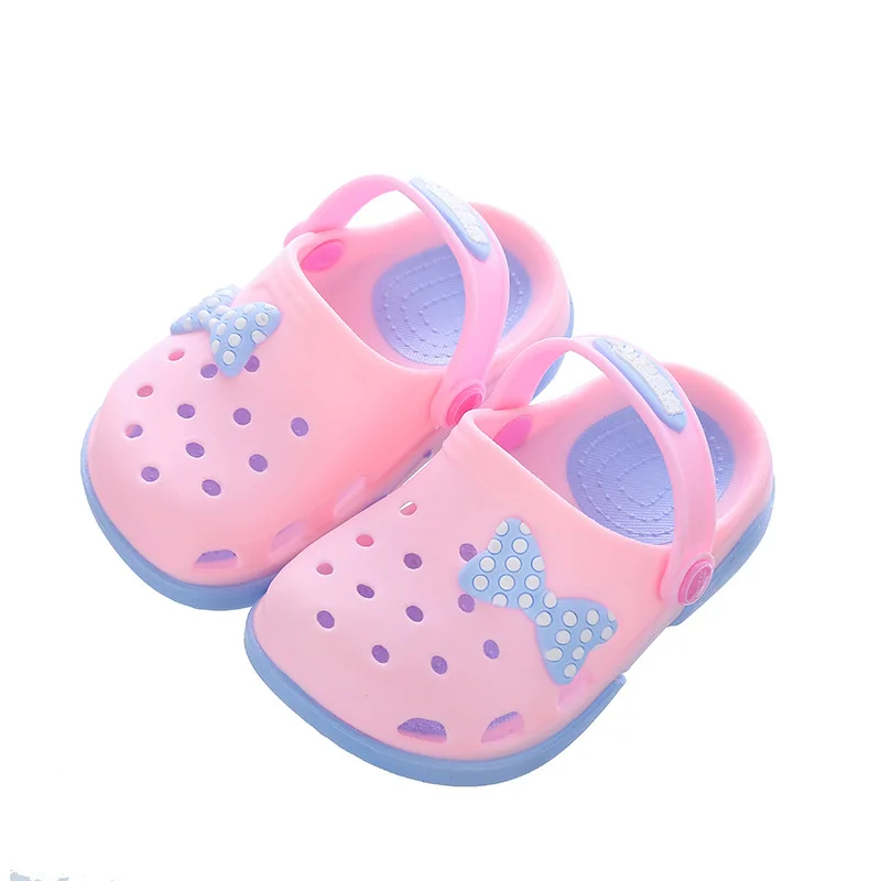 Летняя модная детская обувь с рисунками из мультфильмов для мальчиков и девочек