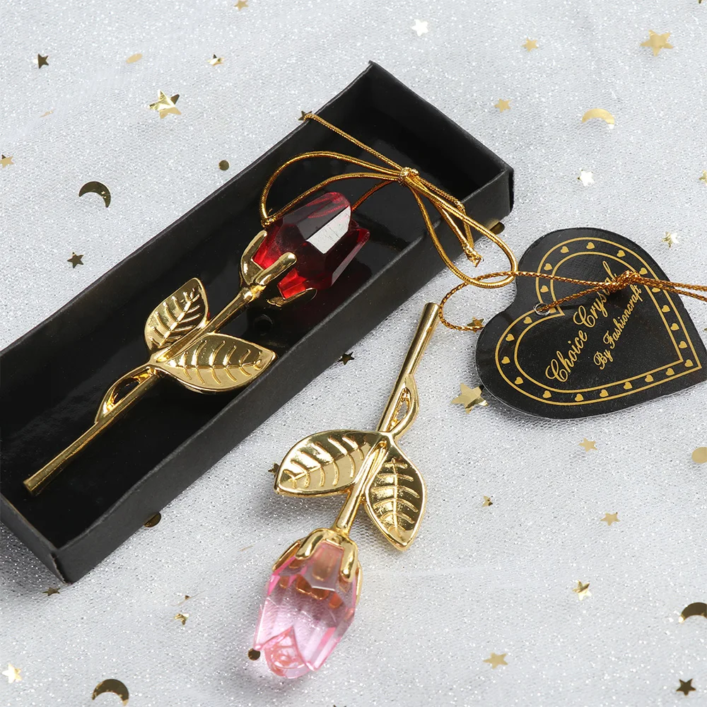 Новинка 2020 подарок на день Святого Валентина Искусственный хрустальный цветок