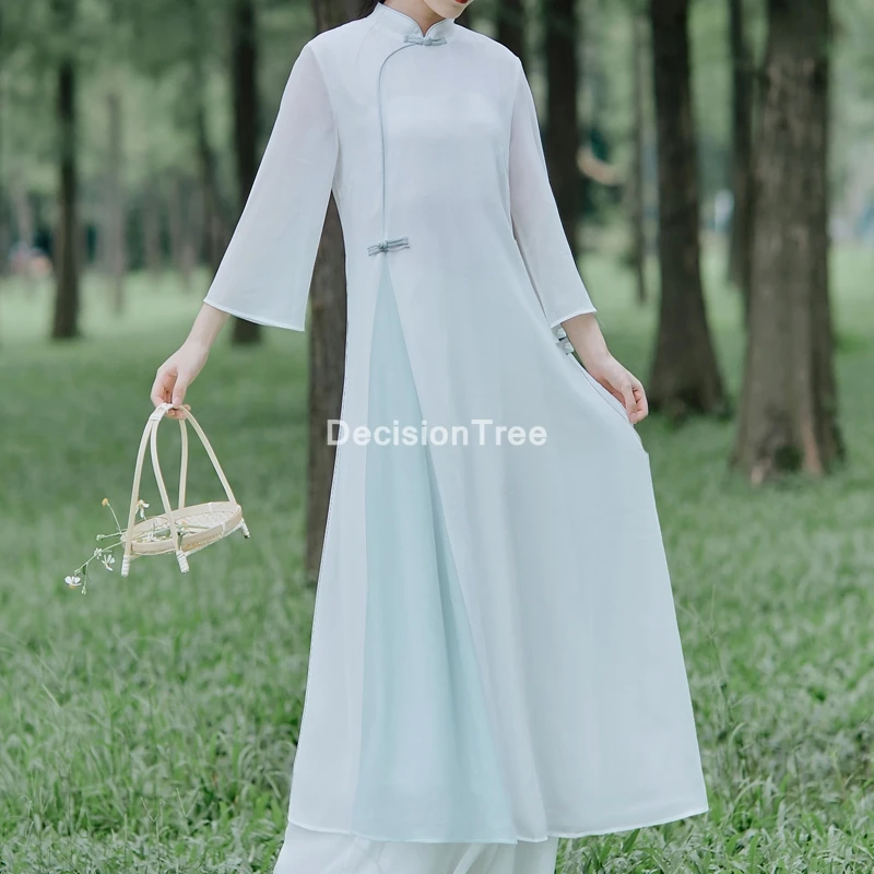 

2022 chinese dress female qipao cheongsam women traditional satin dress elegant vintage oriental dress chinese style qipao dress