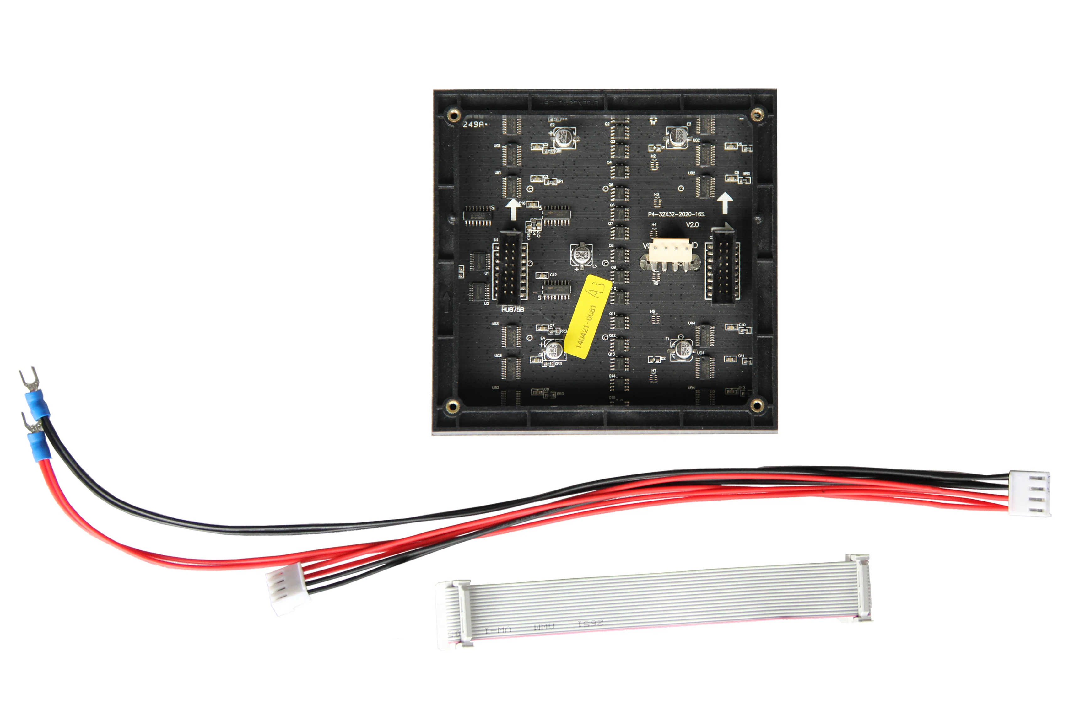 P4 Крытый SMD полноцветный светодиодный модуль дисплея 32*32 пикселей 1/16