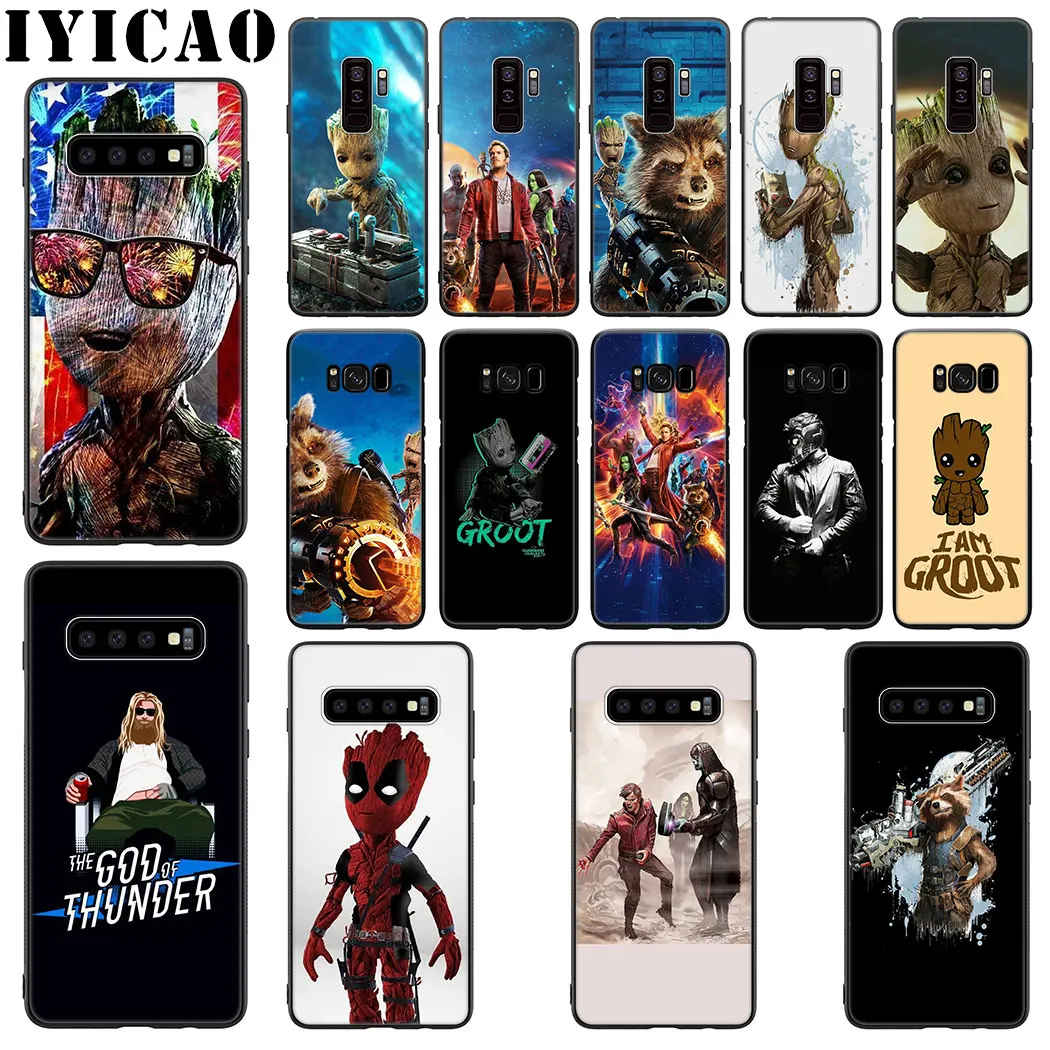 Мягкий силиконовый чехол стражи Галактики для Samsung Galaxy S20 S10 S9 S8 Lite Plus Ultra S10E S6 S7 Edge