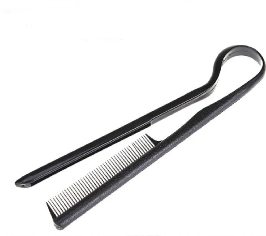 

High Quality V Type Straight Hair Comb DIY Salon Haircut Hairdressing Anti-static Combs Brush Washable Folding Styling Tool
