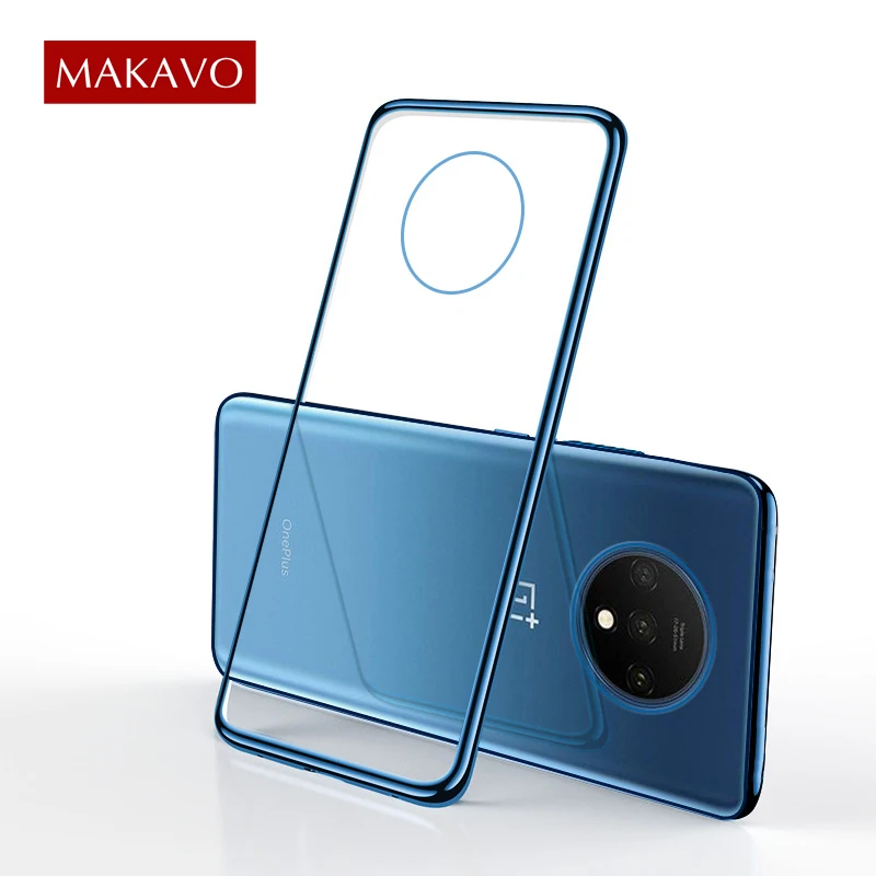 MAKAVO для OnePlus 7T чехол Роскошный мягкий зеркальный Pro One Plus телефона s | Мобильные