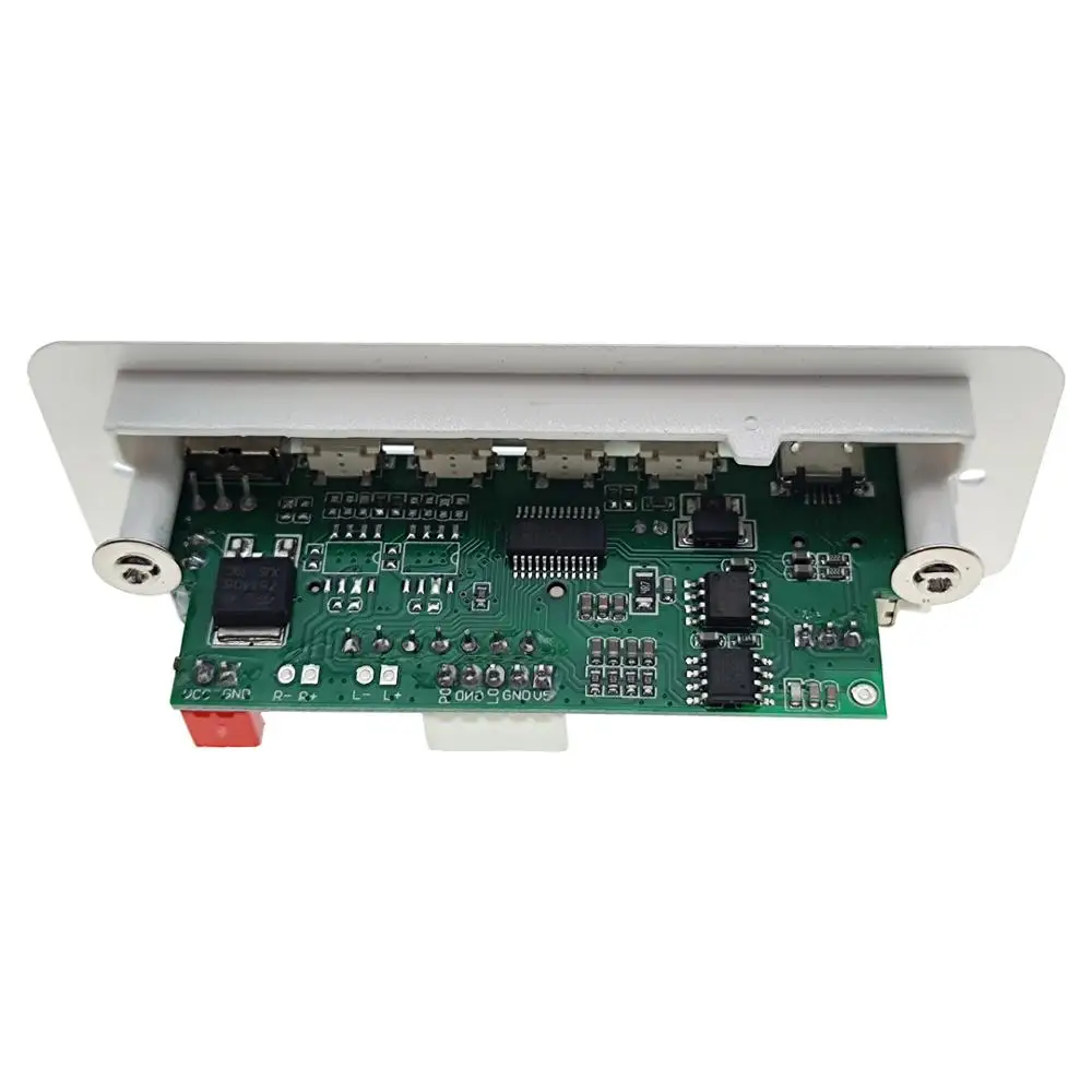 MP3 декодер питания 5/12 в плата плеер с дисплеем двухканальный без усилителя