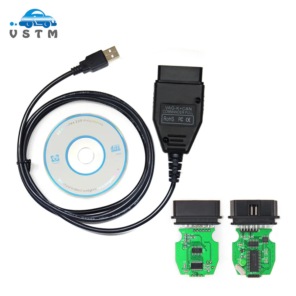 Диагностический сканер OBD2 для VAG K CAN Commander 1 4 FTDI FT232RL PIC18F25K80 | Автомобили и мотоциклы