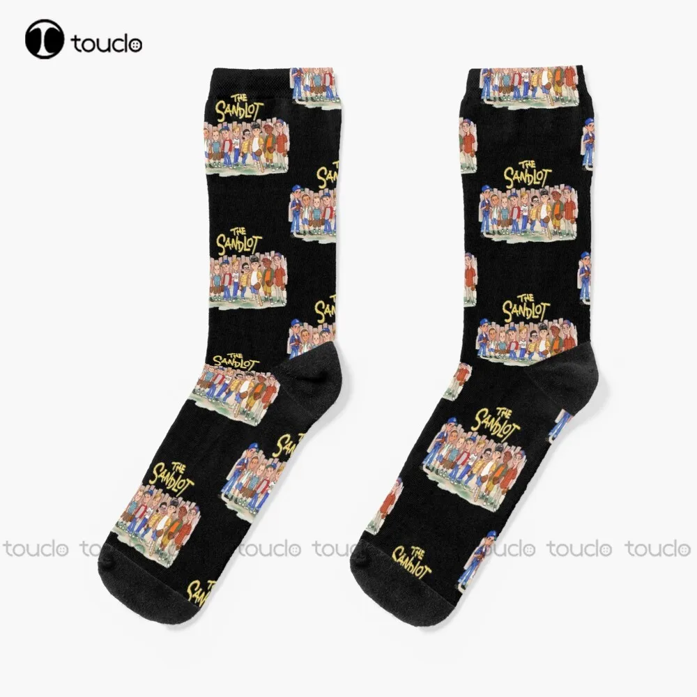 The Sandlot Socks Girls Crew Socks Personalized Custom Unisex Adult Teen Youth Socks 360° Digital Print Hd High Quality