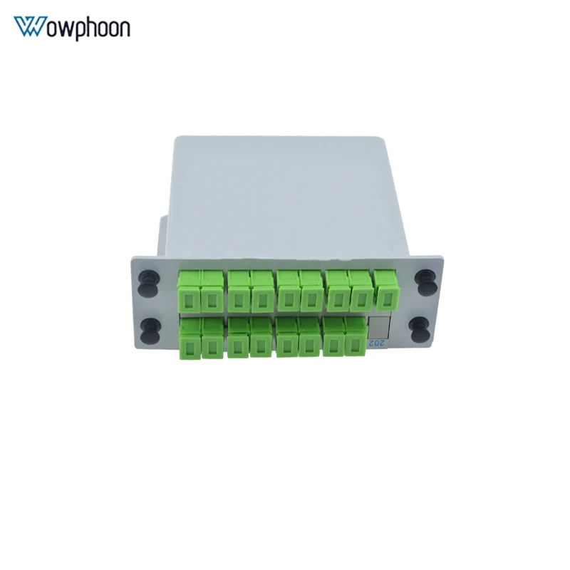 SC APC PLC сплиттер 1X16 Сплиттер Волоконно Оптический бокс FTTH с плоский волновой Тип
