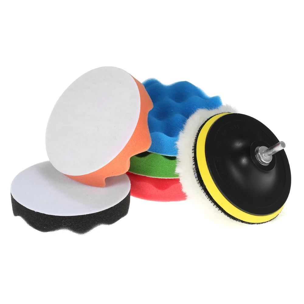 Горячее предложение 7 шт. брендовые полировочные колодки для автомобиля