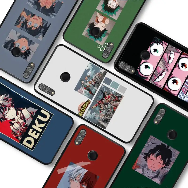 

My Hero Academia Phone Case For Huawei honor 10Lite 10i 20 8x 10 Funda for Honor 9lite 9xpro Back Coque