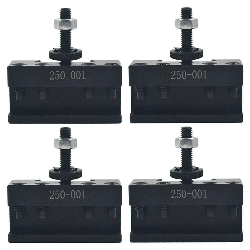 

4 шт. наборы 250-001 0XA быстросменный инструмент, держатель токарного инструмента стальной материал