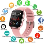 Смарт-часы P8 унисекс, с сенсорным экраном, водонепроницаемость IPX7