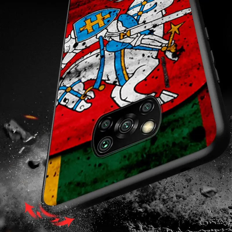 

Belarus flag For Xiaomi POCO M3 M2 C3 X3 NFC F2 F3 Pro X2 F1 Pro Mi Play Mix 3 A3 A2 A1 6 5 lite Phone Case