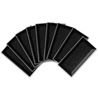 92754 штук черный терраццо черные длинные кирпич Кухня Ванная комната Водонепроницаемый самоклеящиеся настенные плитки обои с керамикой