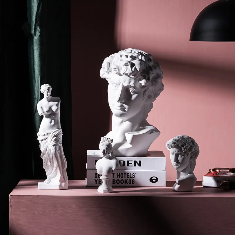 Классическая Греческая статуя Микеланджело Давида Реплика статуэтка украшение