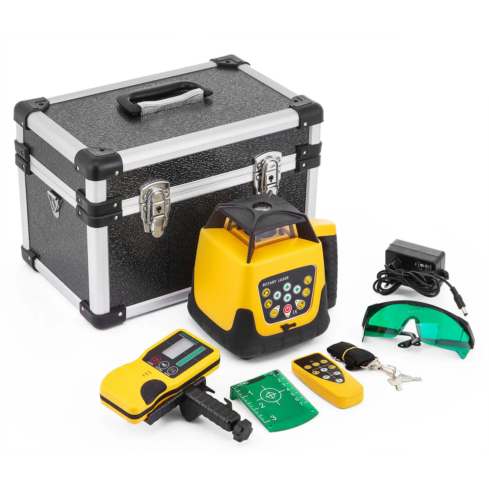 

Self Leveling Laser Level GREEN Beam Rotary Rotating Levelling Automatic with Case