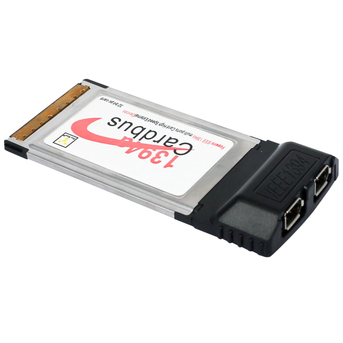 2 Port 6Pin 1394A IEEE for FireWire 1394 CardBus Card 54mm PCMCIA Digital Camera DV Camcorders Hard Disks Drives Laptop PC | Компьютеры и
