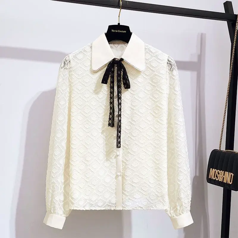 

Women 2021 Spring Summer Fashion Long Sleeve Shirt + High Waist Mini A-line Skirt 2 Piece Sets Ladies Work Style Slim Suit B169