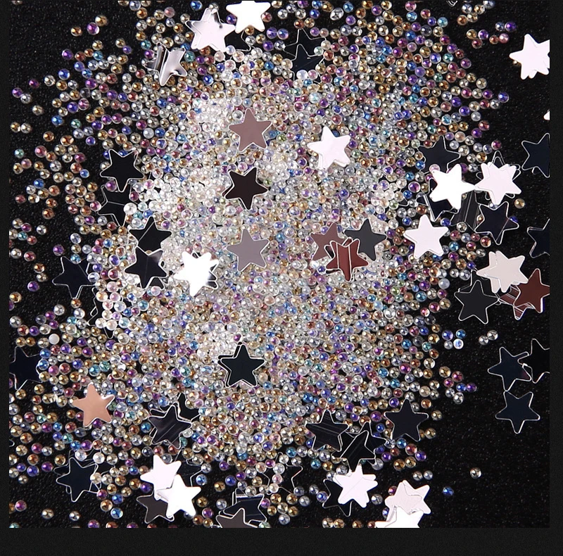 Новые модные аксессуары для ногтей лазерные неоновые блестки корейская