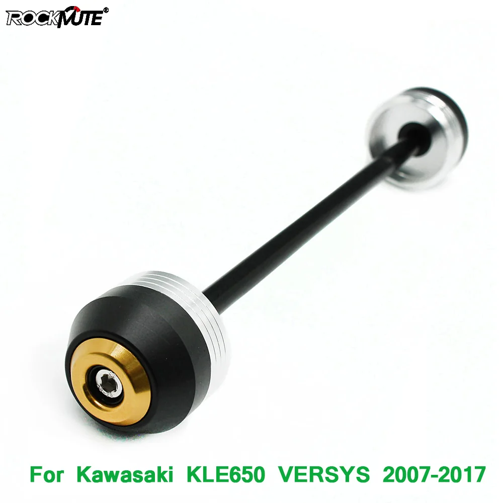 POM передняя ось вилка крушение ползунки для Kawasaki KLE650 VERSYS 650 2007 2017 мотоцикл круг