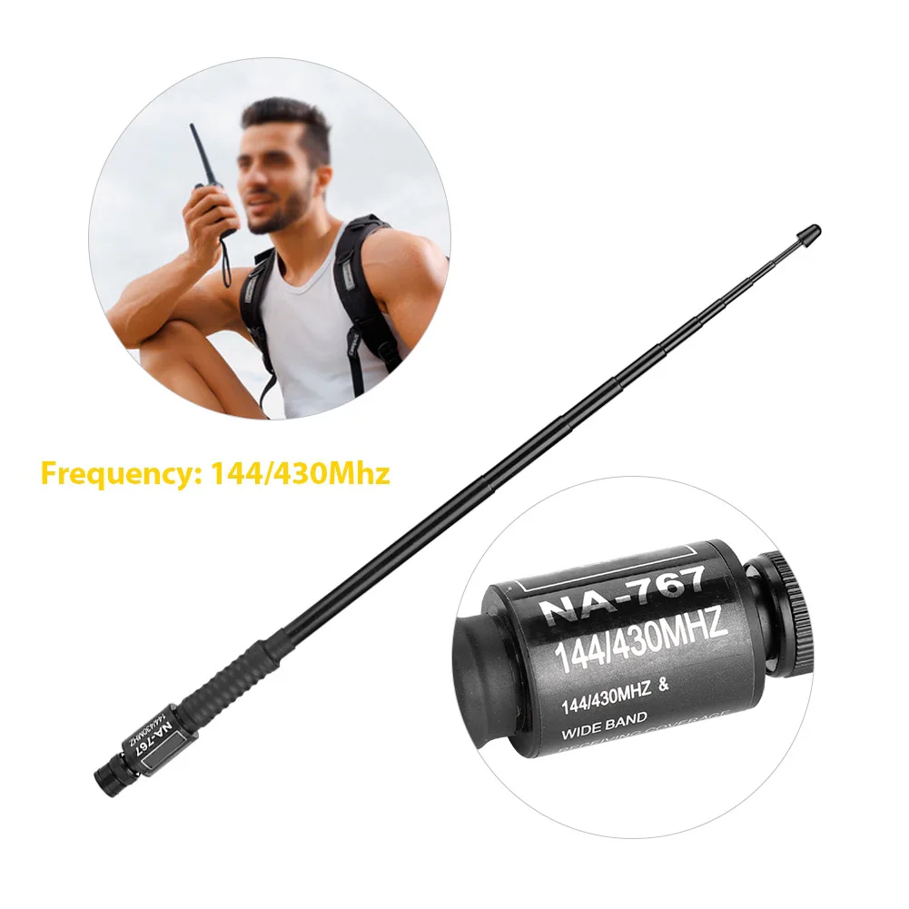 

Иди и болтай Walkie Talkie Антенна BNC Переходник штекер 144/430Mhz 2,15/3.0dB антенна для двусторонней радиосвязи, подходит для различные иди и болтай walkie р...