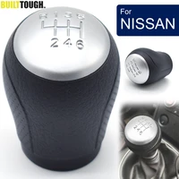 car styling 6 speed manual gear shift knob shifter lever pen head ball for nissan qashqai nj10 2 x trail 2008 2013