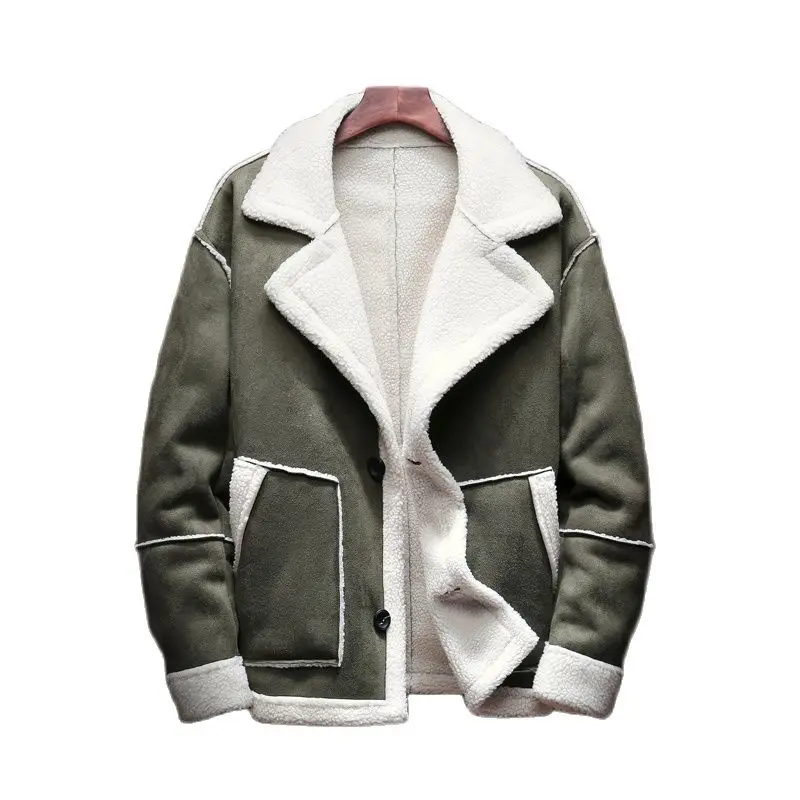 

2021 Mens Winter Coats and Jackets Large Size Men Casual Warm Coats Winter Thicker Jackets Outwear Fur Collar Winter Parkas