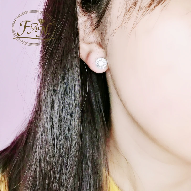 Новые классические маленькие модные серьги-гвоздики для девушек и женщин в