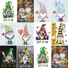 Алмазная 5D картина ColorFlow с мультяшным гномом, картина с полным заполнением, квадратная, круглая, алмазная вышивка, вышивка крестиком, подарочные наборы, домашний декор