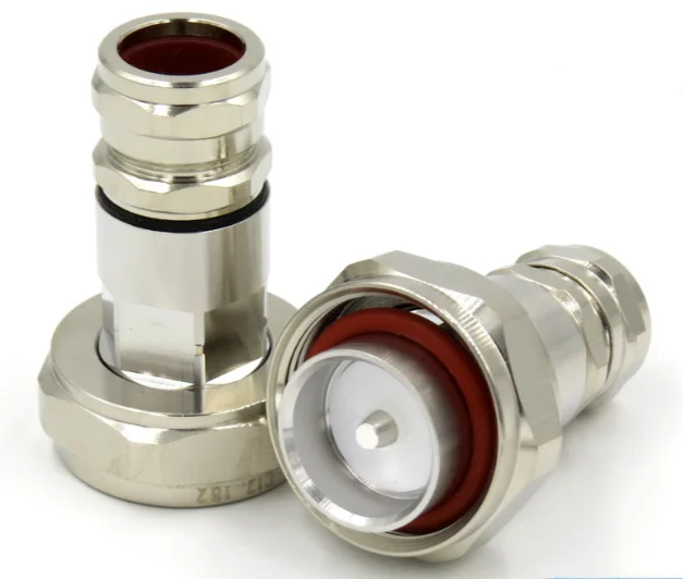 Adapter7/16 DIN Male Plug Center Clamp for 50-9 1/2 Flexible Cable RF Connector wholesale