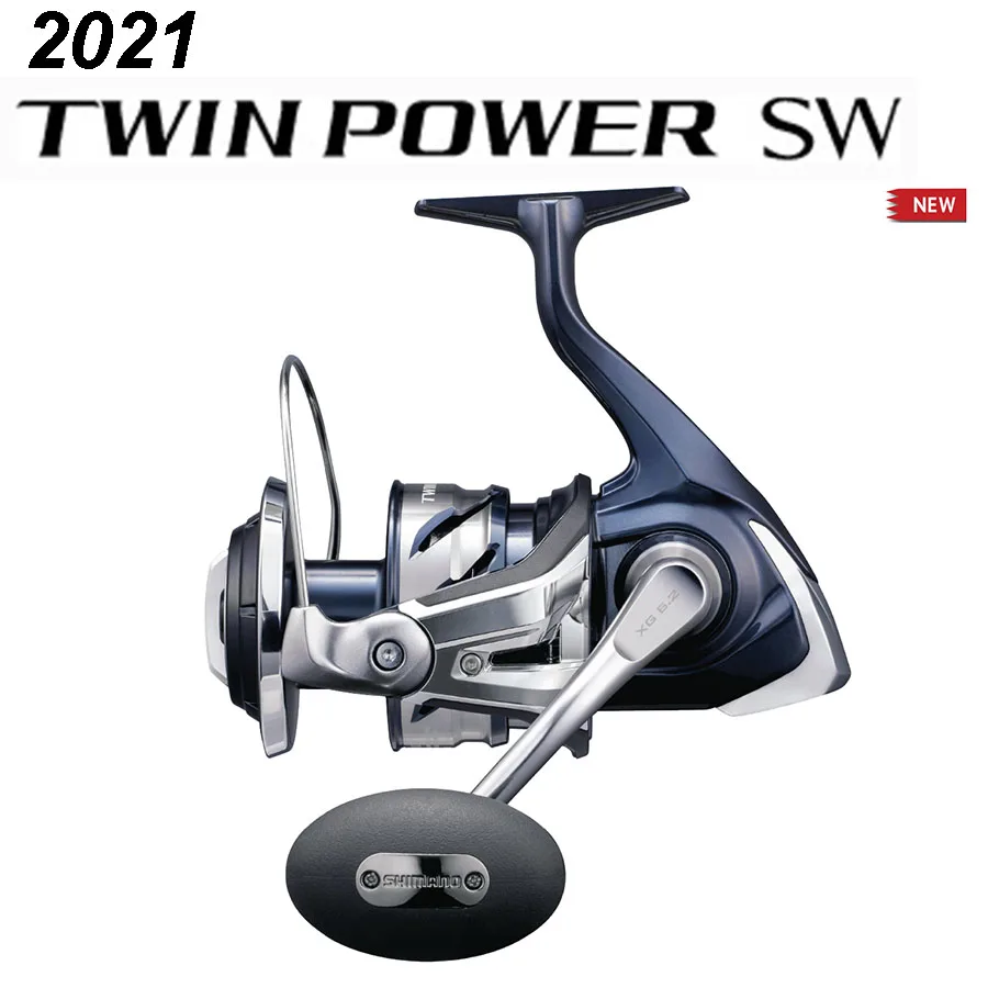 Катушка SHIMANO TWIN POWER SW для морской рыбалки 2021 4000 5000 6000 8000 10000 сделано в Японии 14000