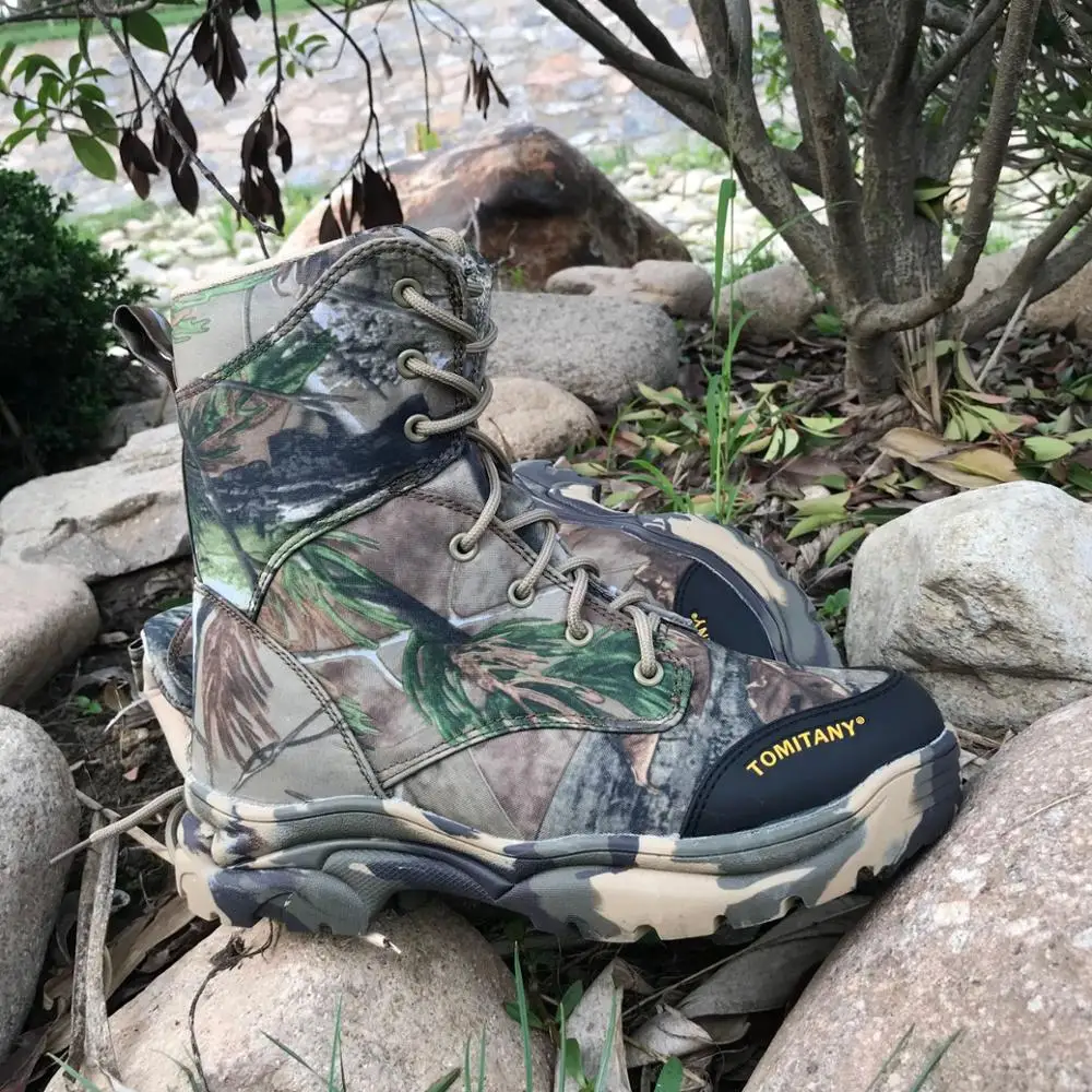 

Ботинки мужские военные из ткани Оксфорд, тактические боевые ботинки для отдыха на открытом воздухе, пустыни, Нескользящие, водонепроницае...