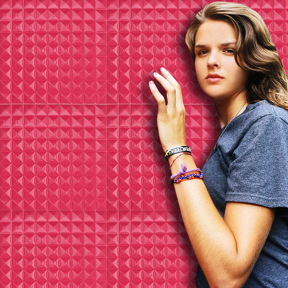 3d самоклеющиеся наклейки на стену сплошной цвет Pe пена кирпич Декор настенные