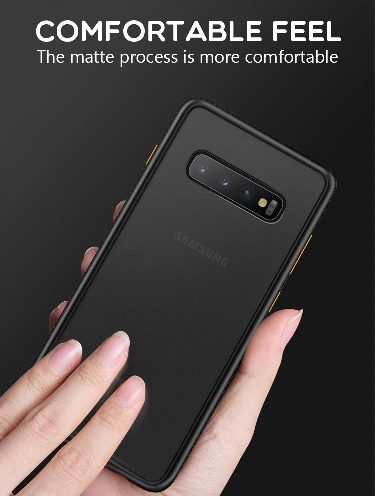 Противоударный защитный чехол для samsung Galaxy m30s A10 A20 A30 A40 A50 A60 A70 A80 S8 S9 S10e S10 Note 8, 9, 10, J4 J6 плюс резиновый матовый чехол
