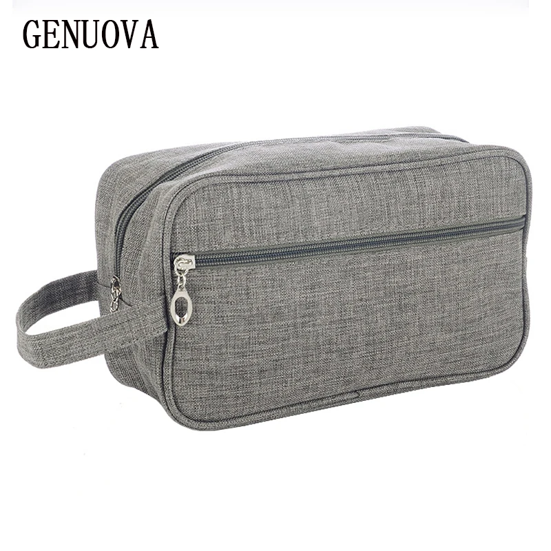 Моющаяся косметичка для мужчин вместительный дорожный органайзер сумочка
