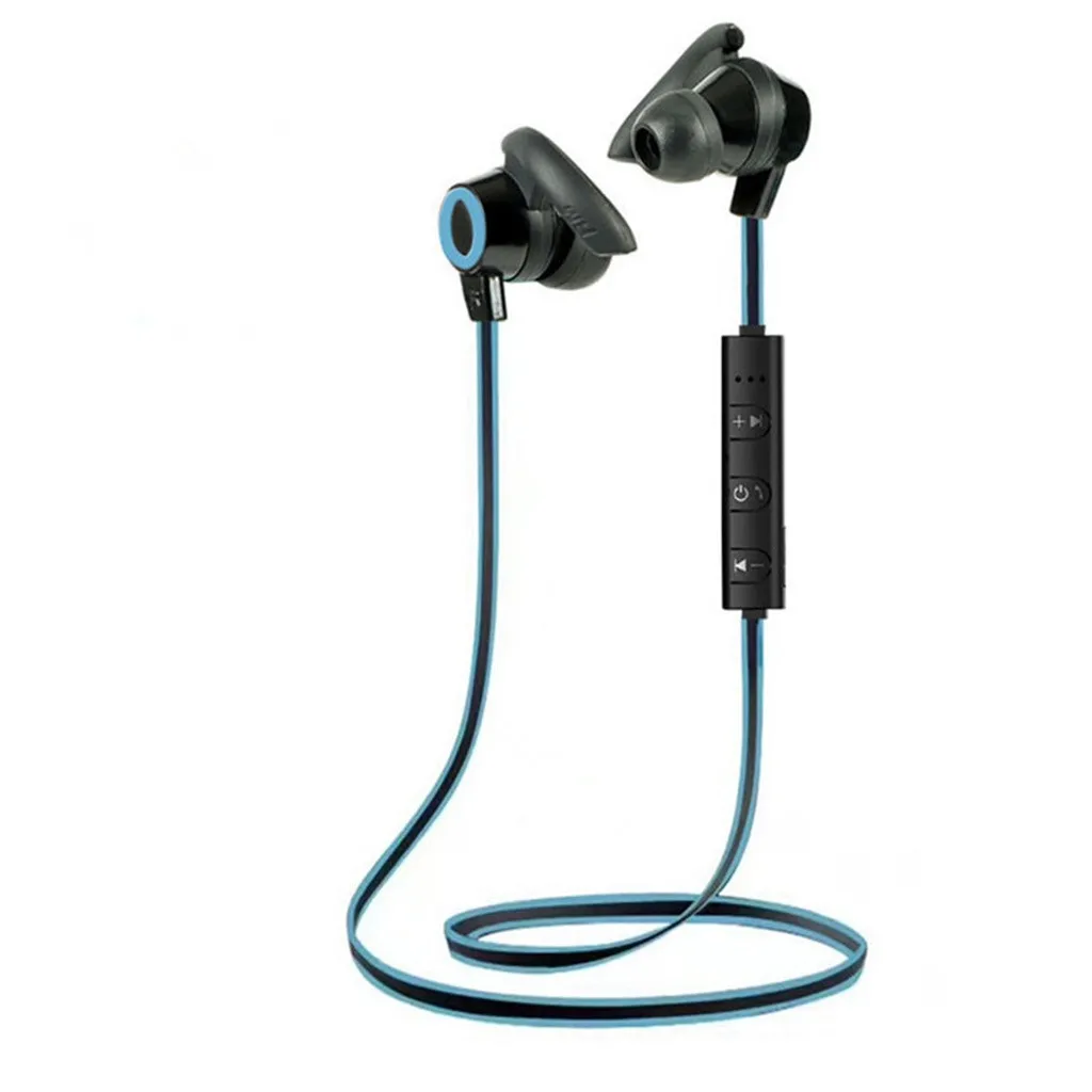 Bluetooth наушники BT 4,1 Открытый Бег маленький Рог стерео Беспроводная гарнитура для занятий спортом наушники беспроводные наушники вкладыши Прямая поставка - Цвет: Blue