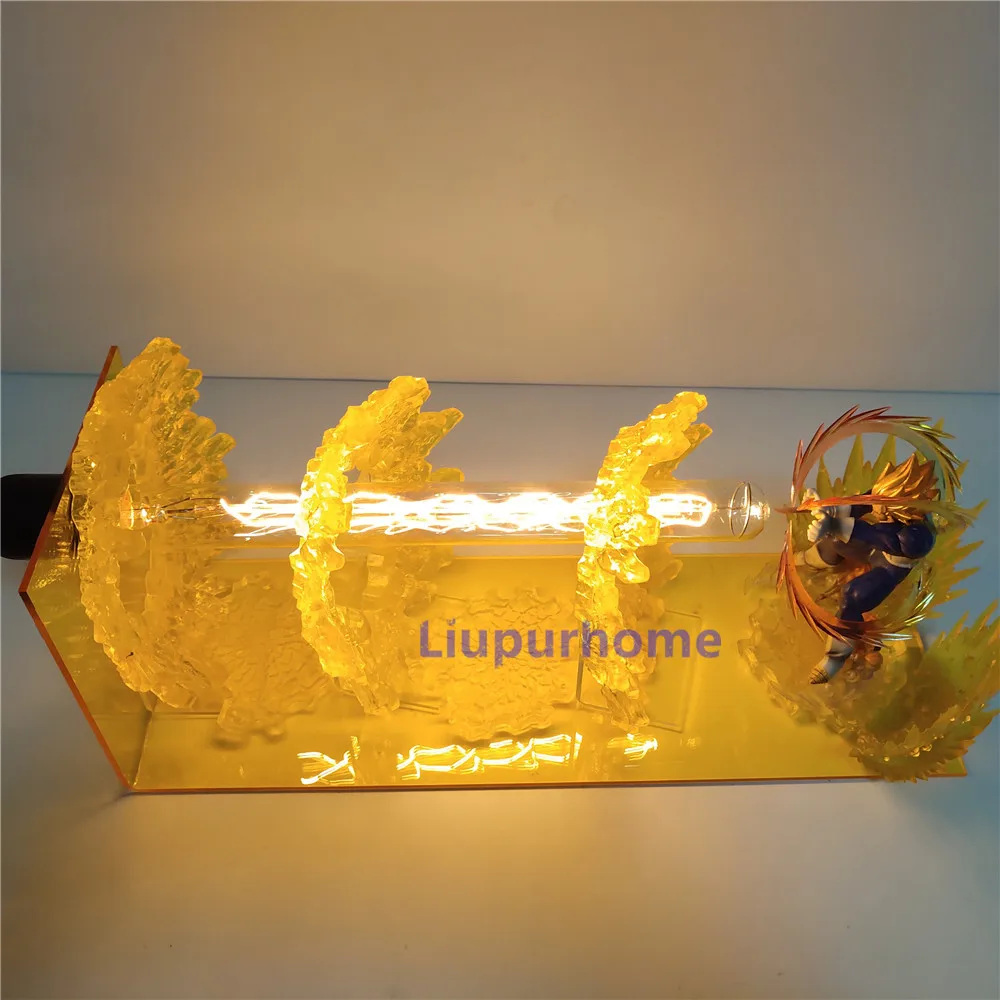 Dragon Ball Z Vegeta светодиодный настольный светильник светодиодное декоративное освещение Lampara для украшения дома Жемчуг дракона супер фигурка Вегета Рождественский подарок